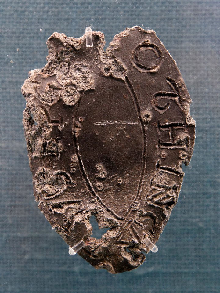 Lead plate Odinkar Nationalmuseet MMCXLIII