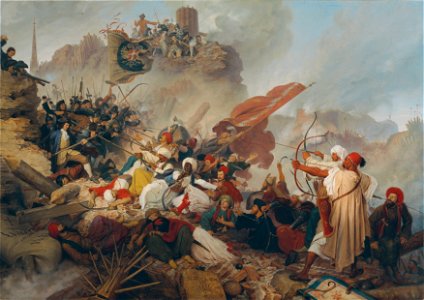 Leander Russ - Sturm der Türken auf die Löwelbastei - 3730 - Kunsthistorisches Museum