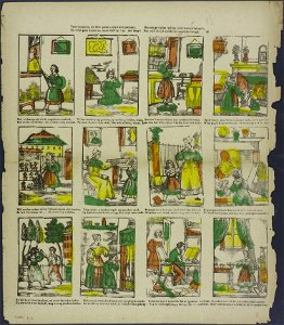 Leert kinderen, uit deez' prent u altyd wel gedragen-Catchpenny print-Borms 0604
