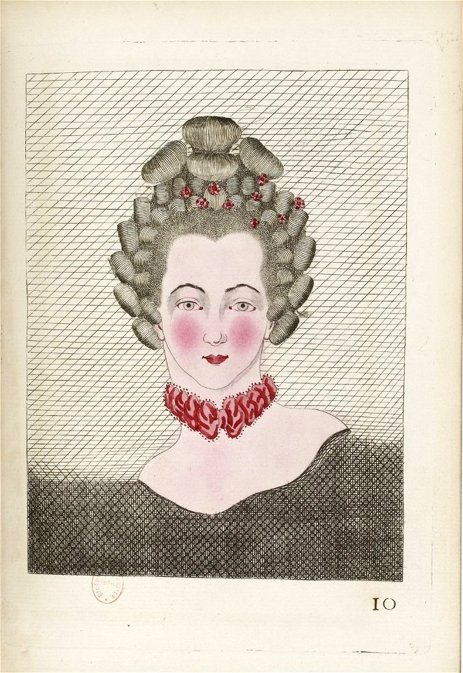 Legros de Rumigny, Coiffure 10