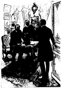 Leblanc - Arsène Lupin contre Herlock Sholmès (La Dame blonde suivi de La Lampe juive), paru dans Je sais tout, 1906-1907 (page 7 crop)
