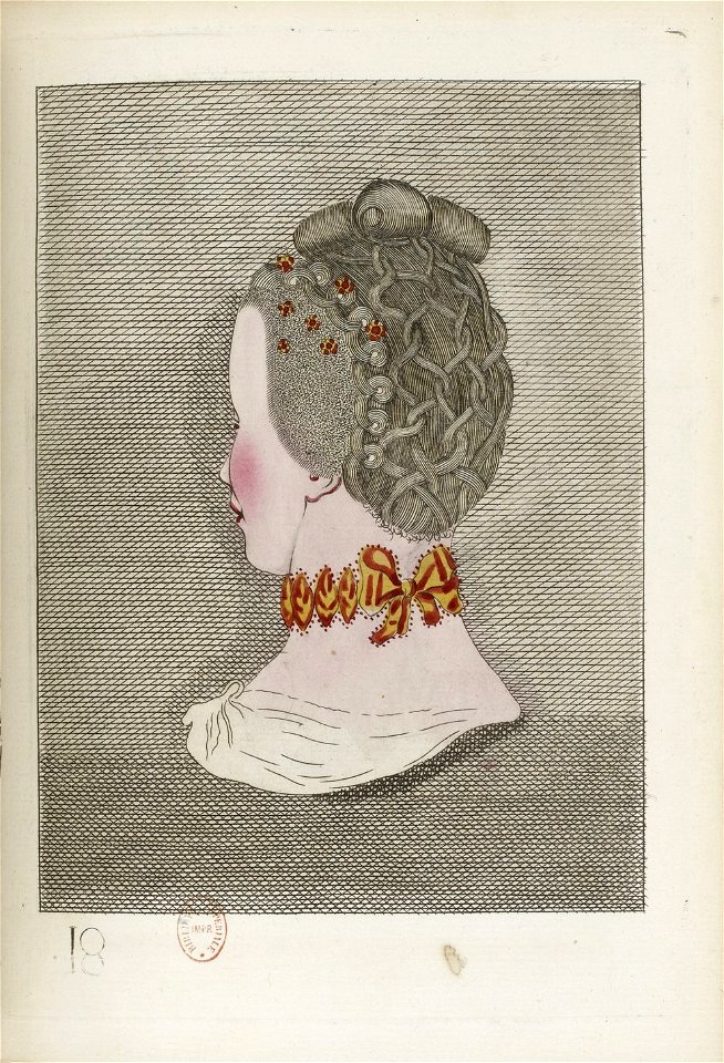 Legros de Rumigny, Coiffure 18