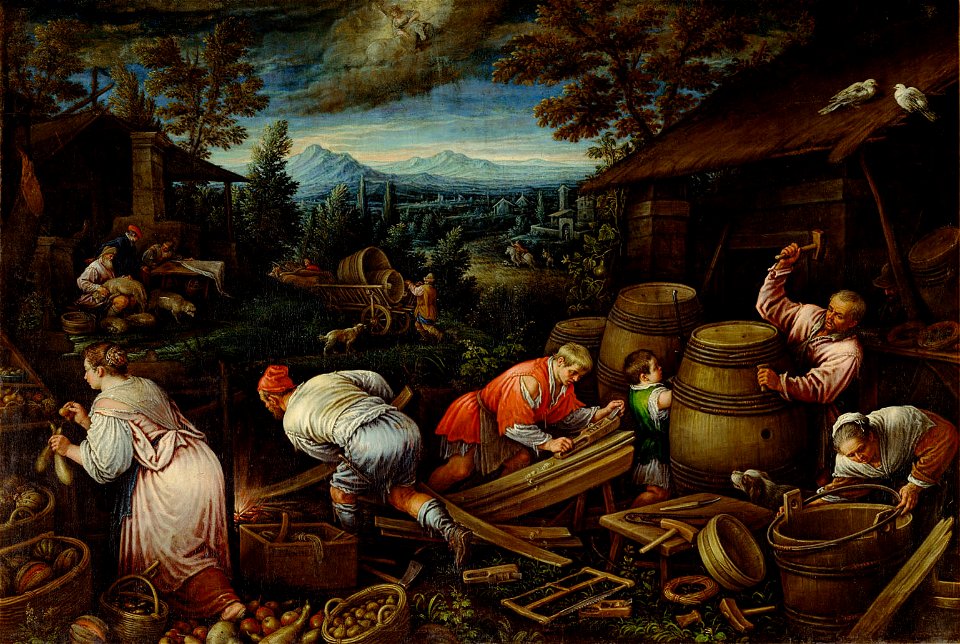 Leandro da Ponte, gen. Leandro Bassano - August - GG 4295 - Kunsthistorisches Museum