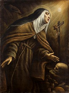 Leandro da Ponte, gen. Leandro Bassano - Hl. Clara - GG 43 - Kunsthistorisches Museum