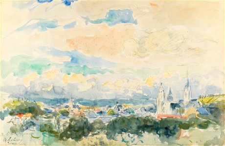 Sketch of a Village SAAM-1915.11.47 1