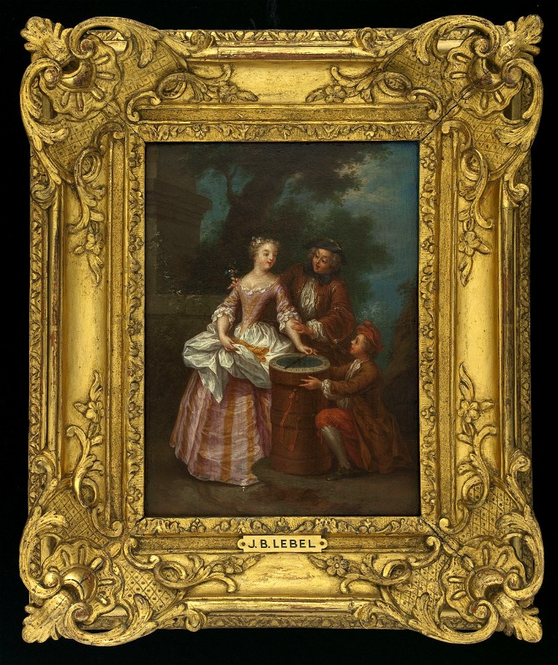 Lebel, Jean-Baptiste - La loterie - 2008.2 - Musée Cognacq-Jay