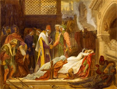 Leighton - Reconciliation watercolor