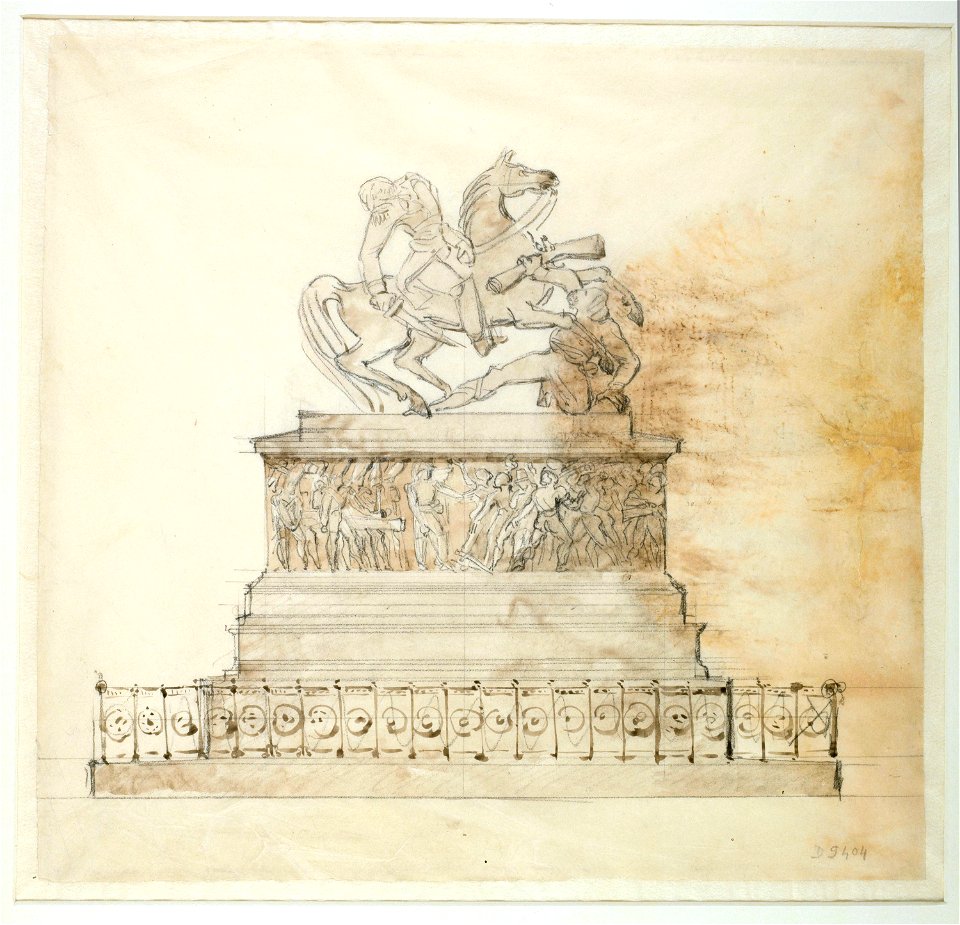 Leclère - Monument funéraire du Général Gobert au cimetière du Père Lachaise