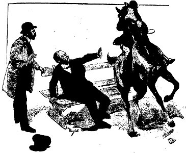 Leblanc - Arsène Lupin contre Herlock Sholmès (La Dame blonde suivi de La Lampe juive), paru dans Je sais tout, 1906-1907 (page 32 crop)