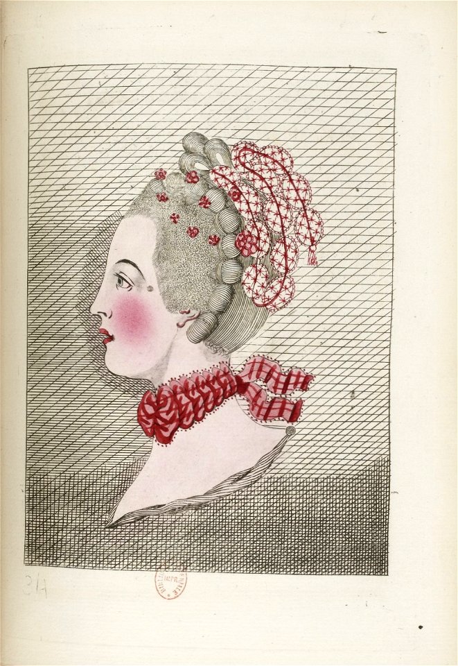Legros de Rumigny, Coiffure 34