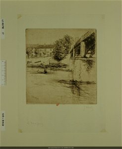 Leheutre - Le Pont de Gournay, de profil, NUM Mfilm 347 (10, 342)