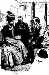 Leblanc - Arsène Lupin contre Herlock Sholmès (La Dame blonde suivi de La Lampe juive), paru dans Je sais tout, 1906-1907 (page 24 crop)