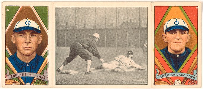 Lee Tannehill-Harry Lord, Chicago White Sox, baseball card portrait LCCN2008678541