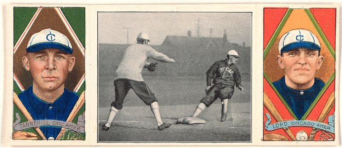 Lee Tannehill-Harry Lord, Chicago White Sox, baseball card portrait LCCN2008678525