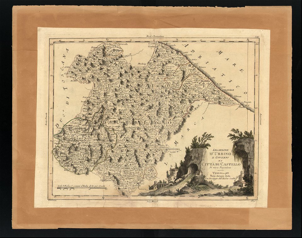 Legazione d'Urbino e governo di Città di Castello G. Pitteri, G. Zuliani. Venezia A. Zatta, 1783-1784
