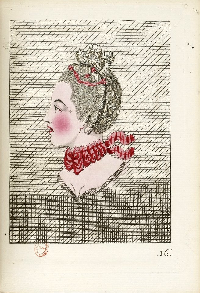 Legros de Rumigny, Coiffure 16