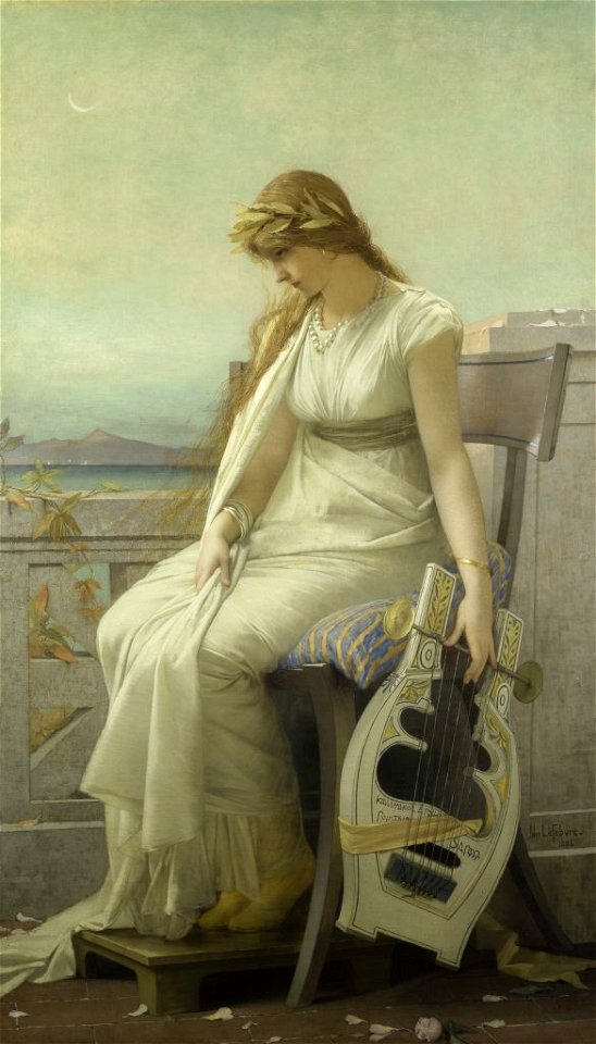Lefebvre, Jules Joseph — Sappho — 1884
