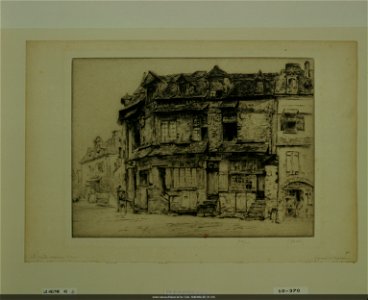 Leheutre - La Grande maison à Vitré, NUM Mfilm 347 (10, 370)