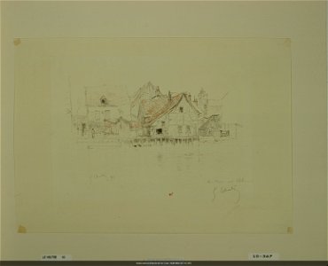 Leheutre - La Rue de l'Isle à Troyes, NUM Mfilm 347 (10, 367)