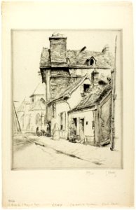 Leheutre - The Apse of St. Remy of Troyes, 1921.194