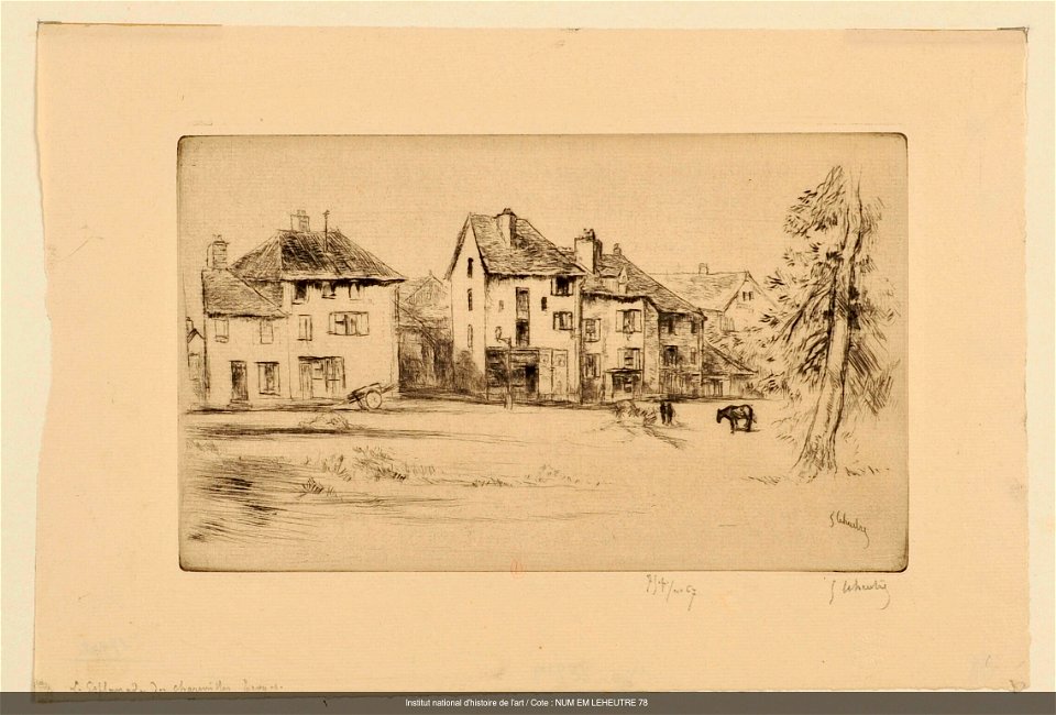 Leheutre - L'Esplanade des Charmilles, à Troyes, NUM EM LEHEUTRE 78