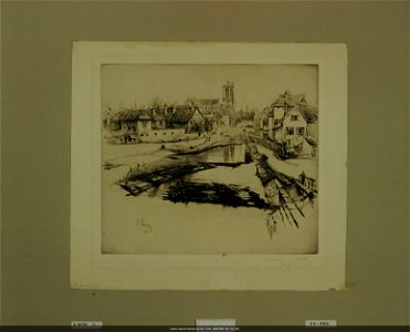 Leheutre - Le Port au bois à Troyes (2ème planche), NUM Mfilm 347 (10, 356)