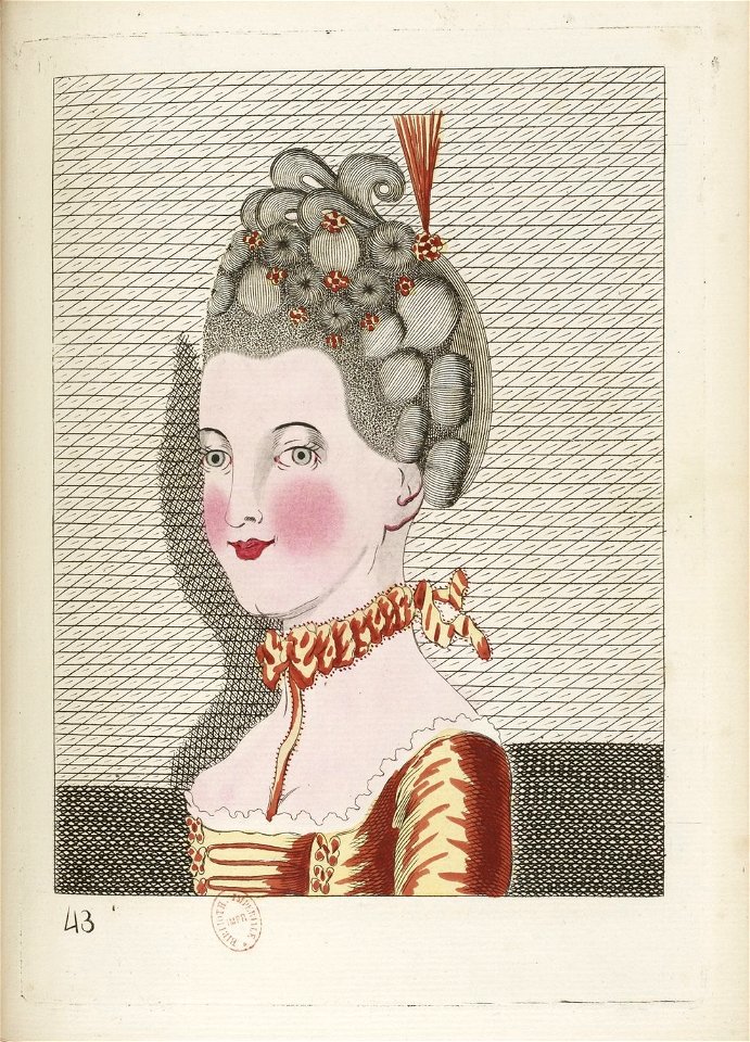 Legros de Rumigny, Coiffure 43