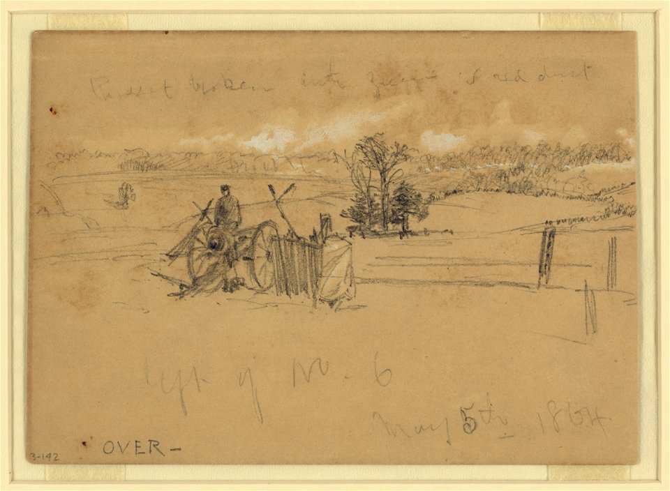 Left of No. 6, May 5th, 1864 LCCN2004660543