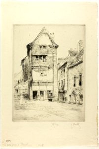 Leheutre - The Little Square in Paimpol, 1919.2463