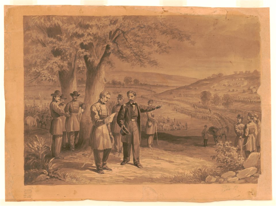 Lee's surrender, Civil War LCCN2016645655