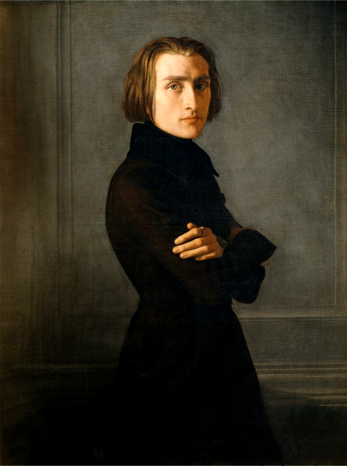 Franz List - Komponist Jugendbild