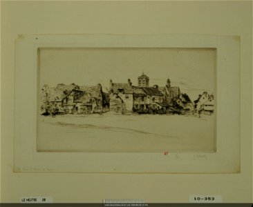 Leheutre - La Tour de Saint-Nizier, à Troyes, NUM Mfilm 347 (10, 353)