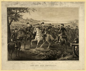 Lee and his generals - Tholey. LCCN2005691159