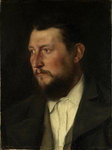 Wilhelm Leibl - Portrait of the Chemist J Jais