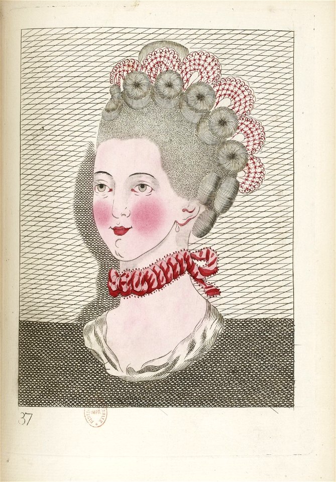 Legros de Rumigny, Coiffure 37