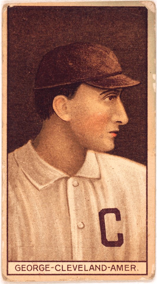 Lefty George, Cleveland Naps, baseball card portrait LCCN2008678352