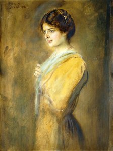 Franz von Lenbach - Porträt Gräfin Ilse Seilern