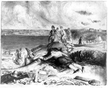 Legs of the sea - Geo. Bellows. LCCN98504063