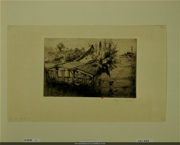 Leheutre - Le Lavoir abandonné (Environs de Troyes), NUM Mfilm 347 (10, 329)