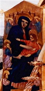 Leighton's version of Rucellai Madonna