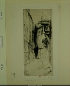 Leheutre - La Ruelle des chats à Troyes, NUM Mfilm 347 (10, 357)