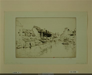 Leheutre - L'Eure au Pont des Saints-Pères à Chartres, NUM Mfilm 347 (10, 408)