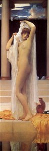 1890s Frederick Leighton - Bath of Psyche