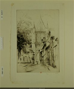 Leheutre - La Rosace de Saint-Pierre, à Troyes, NUM Mfilm 347 (10, 350)