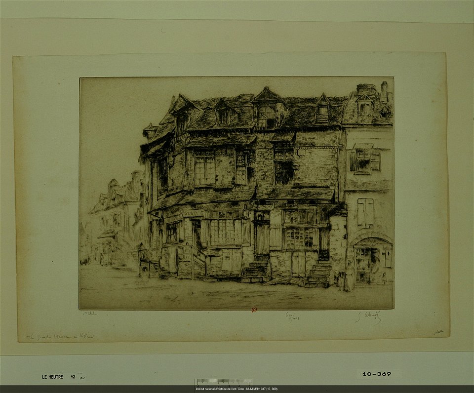 Leheutre - La Grande maison à Vitré, NUM Mfilm 347 (10, 369)