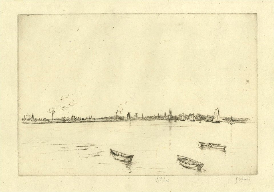 Leheutre - Le matin au Lazaret, près La Rochelle, 1949,0411.2511