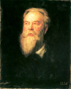 Franz von Lenbach-Portrait Franz von Seitz