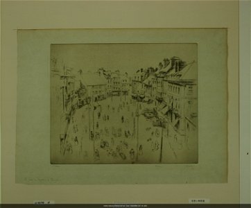 Leheutre - La Place du Martray, à Paimpol, NUM Mfilm 347 (10, 402)