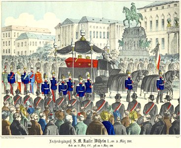Leichenbegängnis Wilhelm I.-1888-03-16