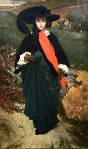 Leighton Portrait of May Sartoris 1 Kimbell
